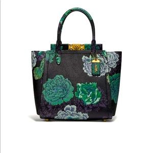 SOLD! Coach Troupe Tote With Kaffe Fassett Print
